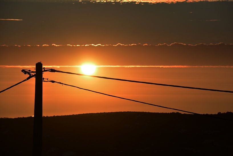 Sunset in Portugal by Kelvin Middelink