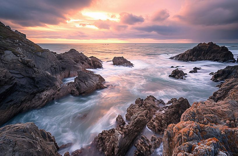 An der Küste von fernlichtsicht