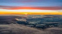 Lenticularis bij zonsondergang van Denis Feiner thumbnail