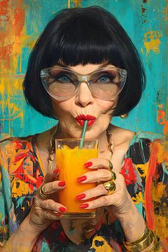 A sip of joie de vivre by Skyfall