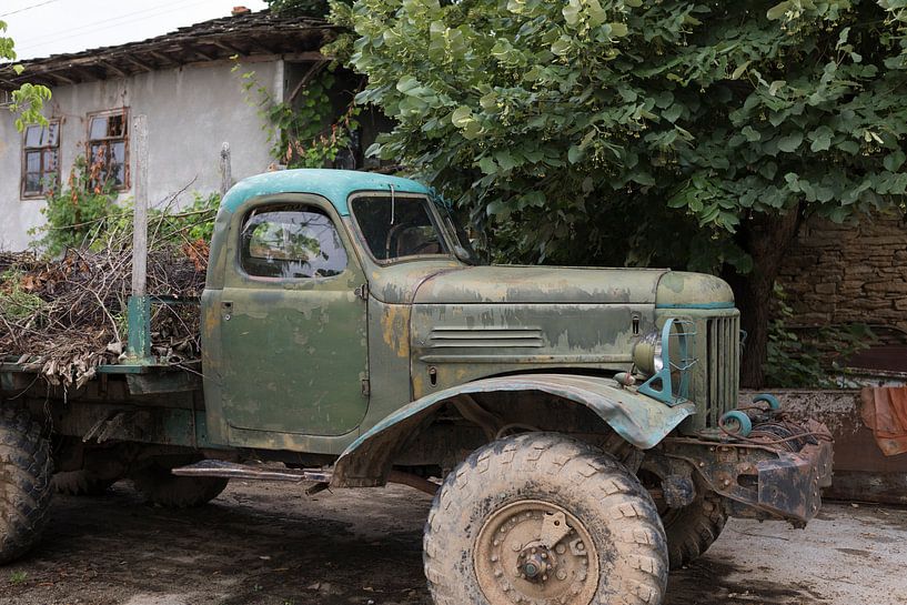 Old Russian Zil Army Truck in Bulgaria by Ger Beekes