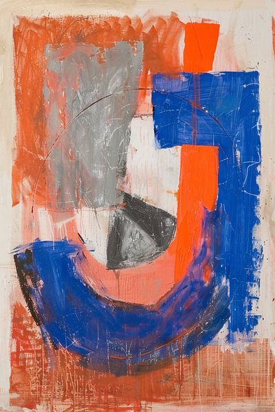 Abstract Letter J by Art & Soul Creations
