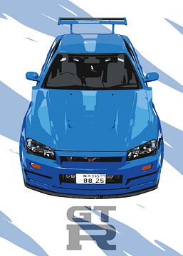 Nissan Skyline by zaka artya