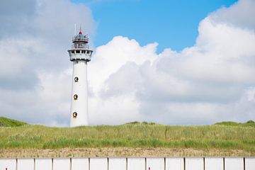 Vuurtoren J.C.J. van Speijk - Egmond aan Zee van Gerda Hoogerwerf