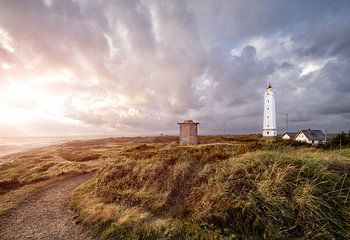 Lighthouse in Blavand, Denmark