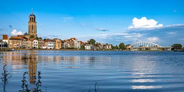 Check out this beautiful view of Deventer from the river! by Klif Wiepkema