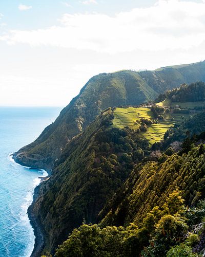 Coastline or São Miguel in the Azores