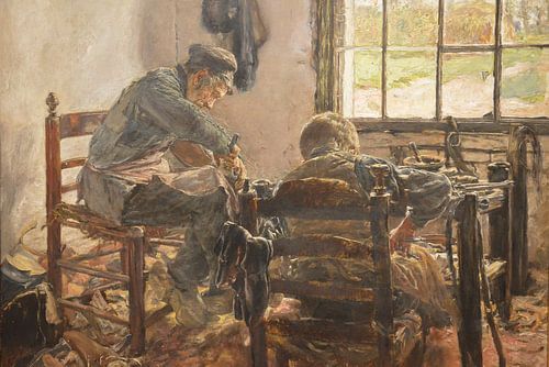Schoenmakerswerkplaats, Max Liebermann