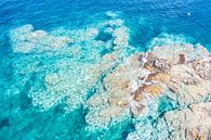 Felsplateauküste Sardinien von Bernardine de Laat Miniaturansicht