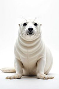 SEEHUND: Premium Porträt Fine Art Wandbild