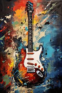 Gitarre abstrakt