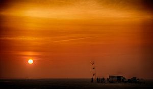 Sonnenuntergang auf Fanø