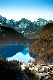 Winterblick auf den Alpsee im Allgäu von CA Photos