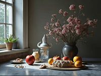Nature morte à la fenêtre