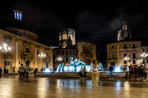 Plaza de la Virgen in Valencia