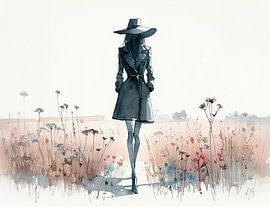 Mysterieuze vrouw van Ans Bastiaanssen