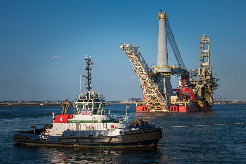 Schlepper VB Force und Seven Borealis von Jan Georg Meijer