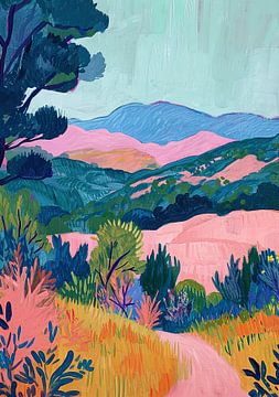 Matisse-inspired landscape by Niklas Maximilian