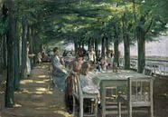 Het terras bij Restaurant Jacob, Max Liebermann van Bridgeman Masters thumbnail