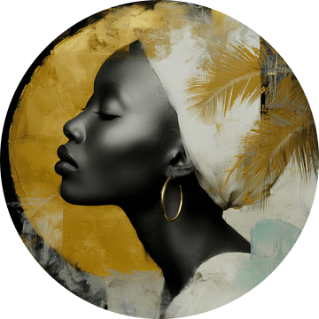 Golden Serenity, African Muse