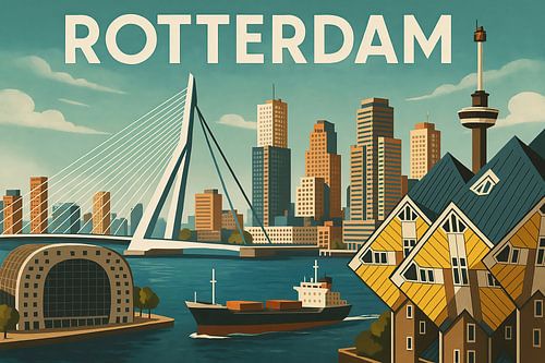 Rotterdam - Stadt der Brücken und der Zukunft
