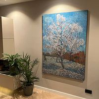 Kundenfoto: Der rosa Pfirsichbaum - Vincent van Gogh, als artframe