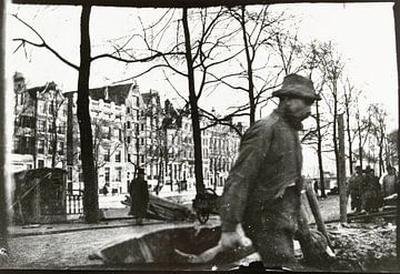 Doorbraak op de Raadhuisstraat in Amsterdam, George Hendrik Breitner