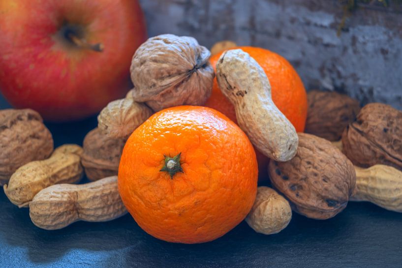 WINTERTIJD: FRUIT EN NOTEN van Photoart-Naegele