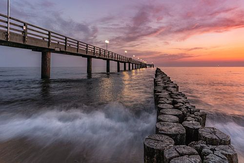 Seabridge Kühlungsborn bij zonsopgang