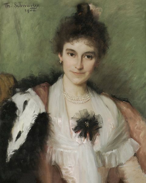 Amelia Eliza van Leeuwen, Thérèse Schwartze by Masterful Masters