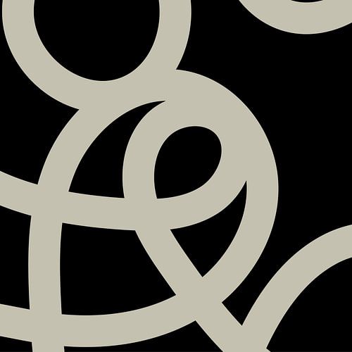 Organische stroom van moderne lijnen nr. 1