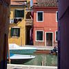 Maisons colorées à Burano (17) sur Jolanda van Eek en Ron de Jong
