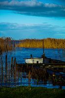 Bootje aan het zuidlaardermeer