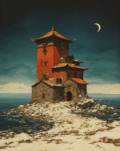 Das Mondlicht war das wichtigste von James