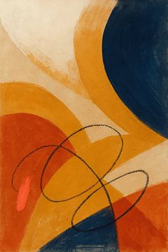 Abstractie - Dans van Lijnen van GᎥรєlค Art Ŧ๏г Y๏ย