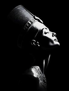 Néfertiti Portrait élégant de la reine égyptienne