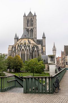 Ghent - Saint Nicholas Church by Irene Hoekstra