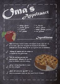 Dessert Recipe: Grandma's Apple Pie by JayJay Artworks