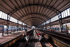 La gare terminale - Gare centrale de Haarlem