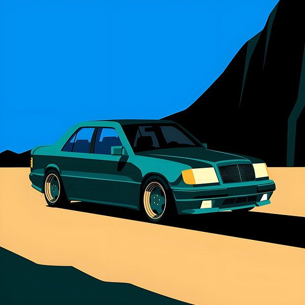 Mercedes benz by Rivlows Art