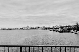 Skyline von Portimão, Portugal von Marloes Floor