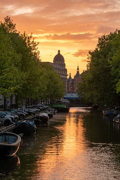 zomer in Amsterdam van Aldo Sanso