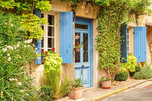 Botanische Fassade und Frankreich