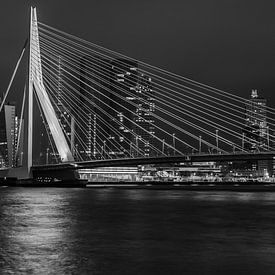 Erasmusbridge Rotterdam by Peter de Jong