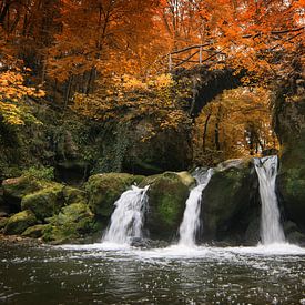 Schiessentumpel waterval Luxembrug van Eddy Kievit