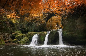 Schiessentumpel Wasserfall Luxemburg von Eddy Kievit
