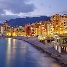 Camogli in the evening by Patrick Lohmüller