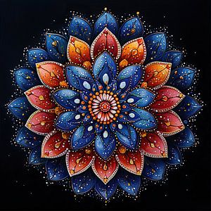 Mandala der natürlichen Energie