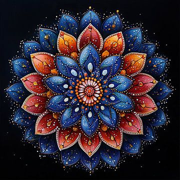 Mandala of natural energy