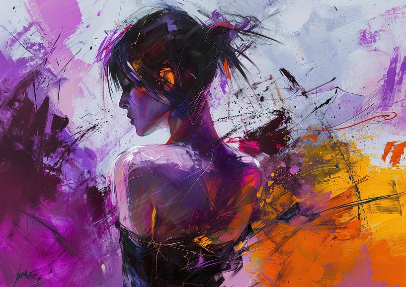 Elegant Silhouette Expression by Eye catching paintings